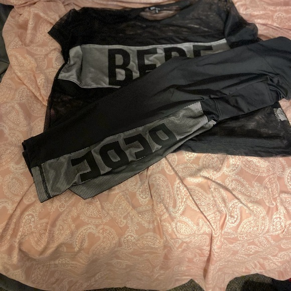 bebe Pants - Bebe 2 piece set